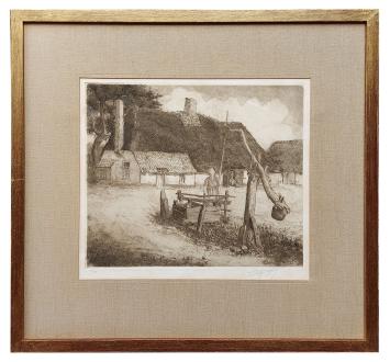 Gravure van de Kempische etser Frans Van Giel kopen