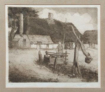 Grafisch kunstwerk van de kunstenaar Frans Van Giel