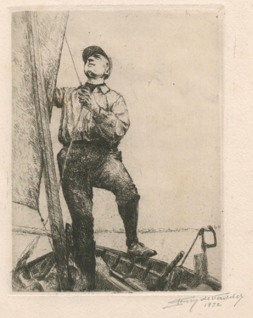 Kunstwerk van de Belgische graficus Franz de De Vadder