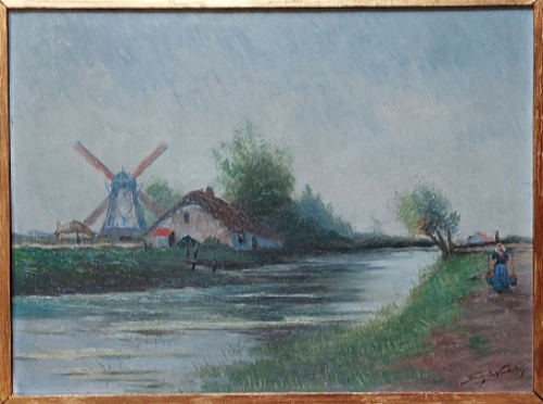Kunstwerk van de Belgische kunstenaar Franz de De Vadder