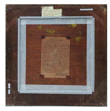 Man in interieur aan het raam