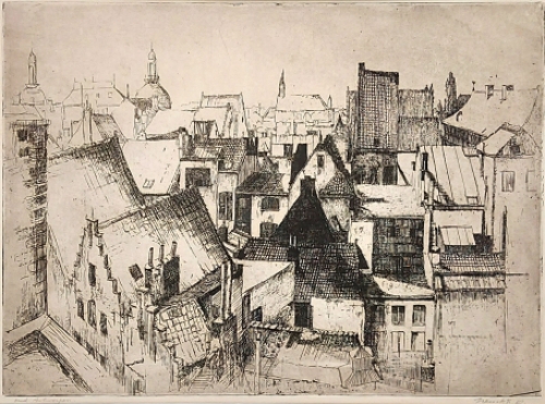 Ets uit 1960 van Fred Bervoets kopen