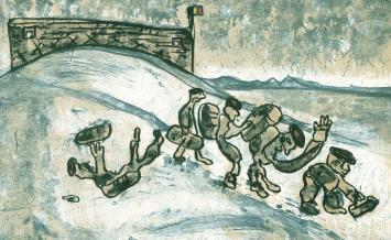 Grafisch kunstwerk van Fred Bervoets te koop