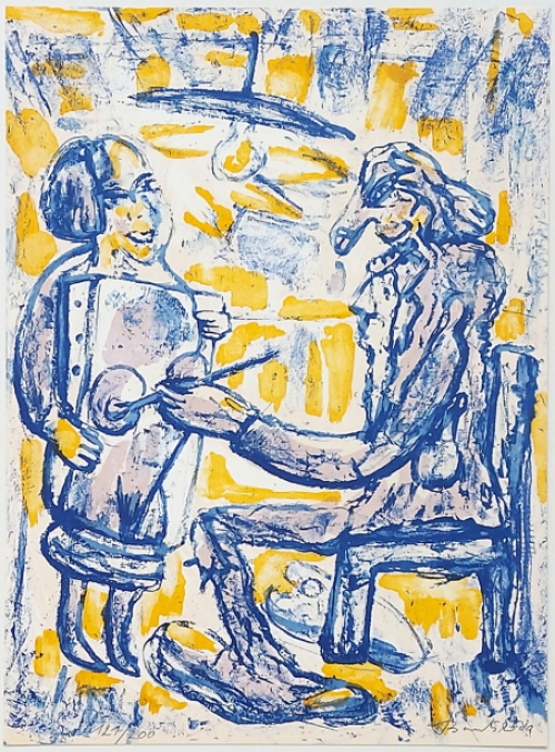 Kleurenlitho van Fred Bervoets kopen