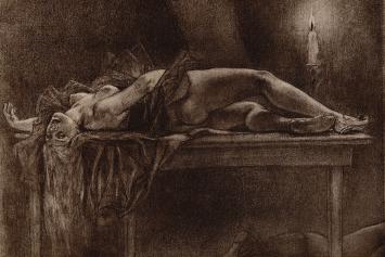 Heliogravure, A un diner d'athées Exsteens 1066 1908
