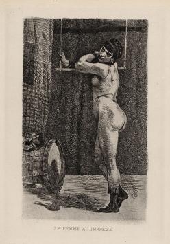 Félicien Rops met een héliogravure uit 1908