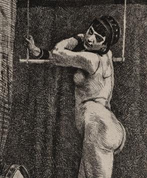 La femme au trapèze Exsteens 995