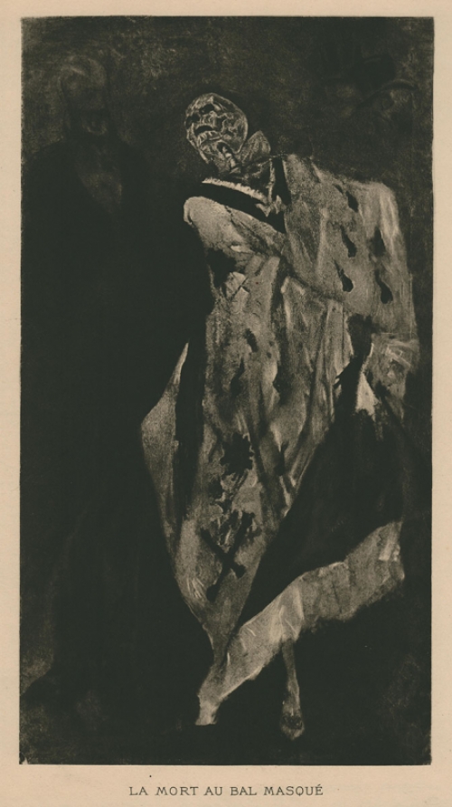 Félicien Rops met een heliogravure