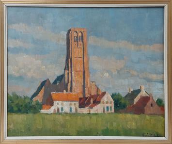 Kunstwerk van Belgische kunstschilder Flor Van Acker