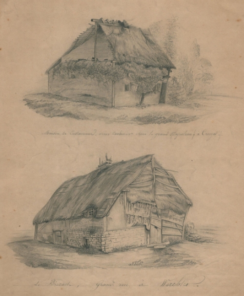 Tekening van de Belgische kunstenaar Frans of Franciscus Van Leemputten