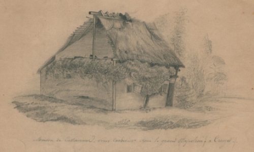 Potloodtekening van Franciscus Van Leemputten