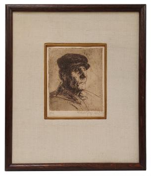 Ets van Belgische kunstenaar Georges Averhals