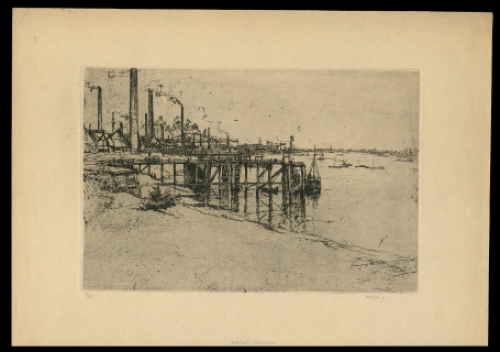 Ets van Belgische kunstenaar Georges Averhals