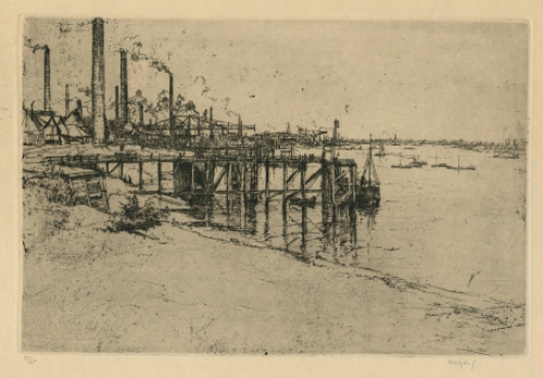 Ets van de Belgische graficus Georges Averhals kopen