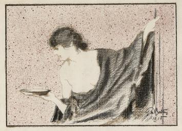 Grafisch werk van de Belgische graficus Georges-Marie Baltus kopen