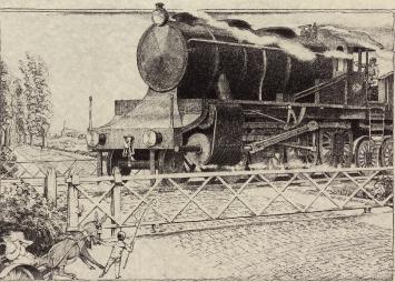 Kunstwerk, locomotief van Georges-Marie Baltus