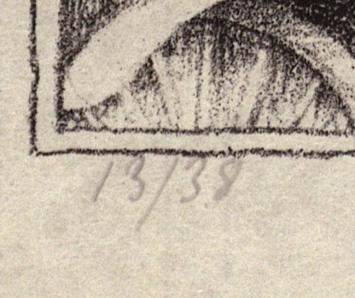 Locomotief bij de overgang 1924 13/38