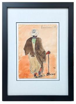 Aquarel van George Creten uit 1937 kopen