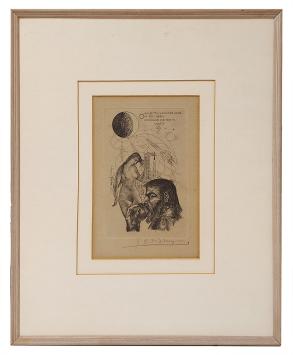 Burijngravure van de Belgische kunstenaar Gustaaf De Bruyne kopen