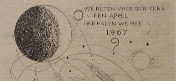 Gustaaf De Bruyne met een burijngravure