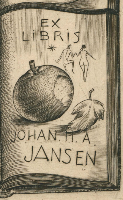Ex Libris Johan H. A. Jansen
