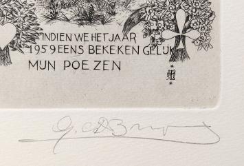 Kunstwerken van Gustaaf De Bruyne kopen, burijngravures
