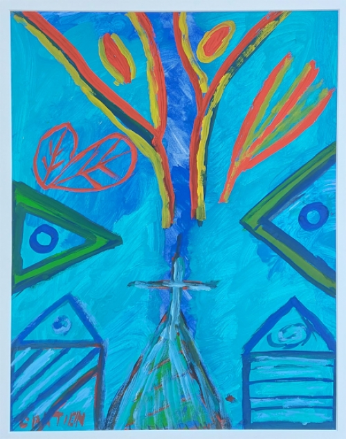 Abstract kunstwerk van Gratien Dendooven  kopen