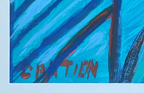 Schilderij van de Belgische kunstschilder Gratien Dendooven