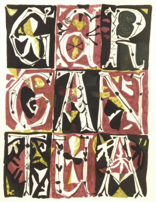 Litho from the international artist Antoni Clavé