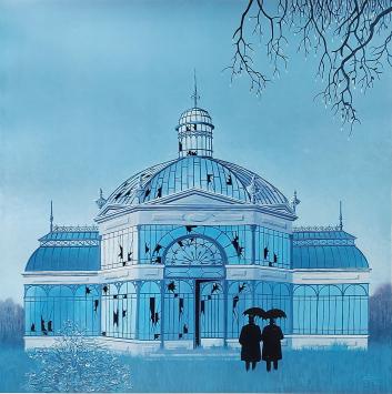 Surrealistische zefdruk van Gaston Bogaert kopen