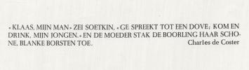 naar het boek van Charles de Coster
