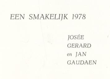 Een smakelijk 1978