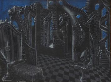 Kunstwerkje van de Belgische kunstenaar Robert Geenens