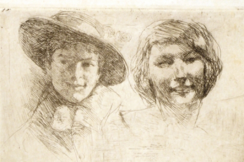 De Belgische kunstenaar Henri Geertsen