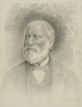 Kunst uit 1892 van de Belgische kunstenaar Geo Geirnaert