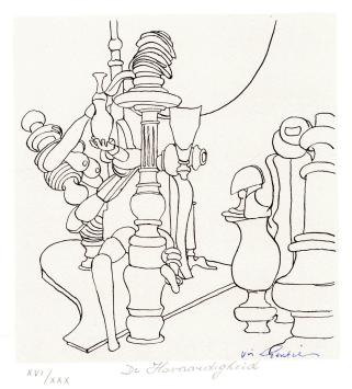 Gesigneerde grafiek van Vic Gentils kopen