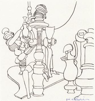 De Belgische kunstenaar Vic Gentils