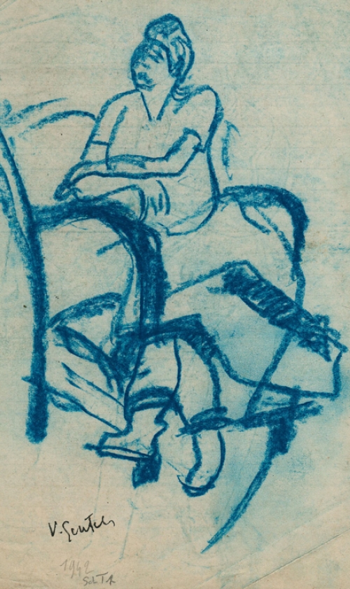 De Belgische kunstenaar Vic Gentils