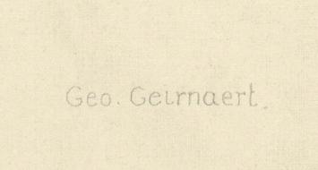 Belgische tekenaar en lithograaf Geo Geirnaert