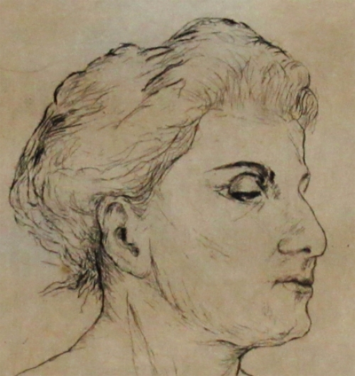 Ets van de Belgische kunstenaar Geo Langie uit Gent