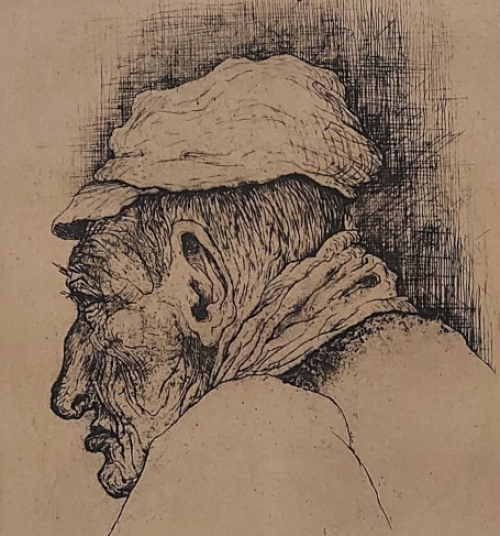 Ets van de Belgische kunstenaar Geo Langie uit Gent