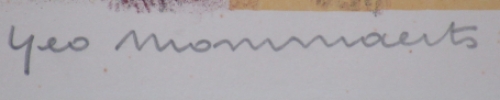 Gelimiteerde litho van Geo Mommaerts kopen