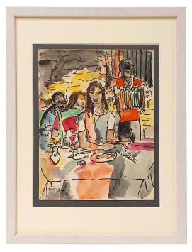 Aquarel van George Creten aankopen