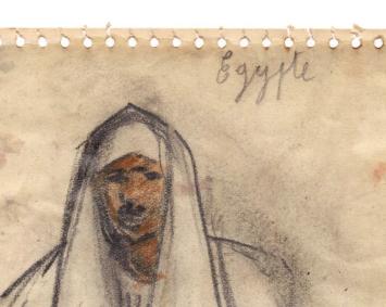 Egyptische man uit 1937