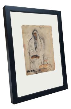 Tekening, Egyptische verkoper 1937
