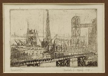 Ets van de Belgische graficus Georges Averhals kopen