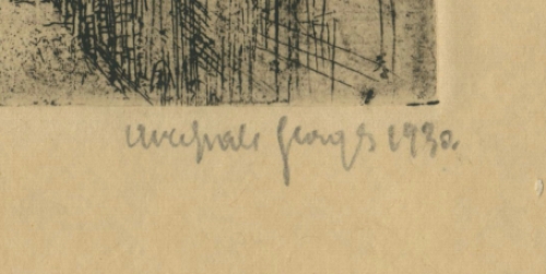 Ets door Georges Averhals geëtst