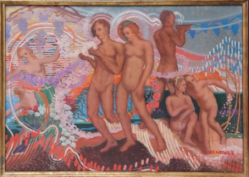 Schilderij van de Belgische kunstschilder Georges Averhals kopen