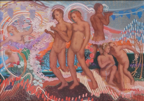 Olieverfschilderij van G. Averhals