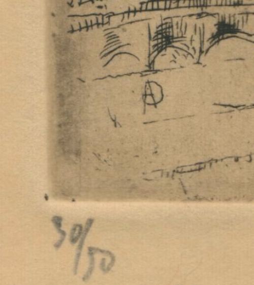 Ingang kathedraal 1930 30/50